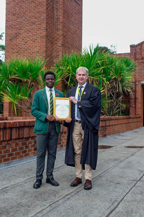 Outstanding Cambridge Learner Award winner